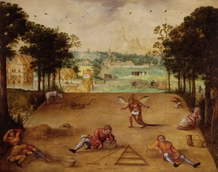 Das Gleichnis vom Unkraut unter dem Weizen, 1540